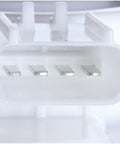 Close-up of electrical connector pins for Plug And Play Fuel Pump Module Assembly For 2013 To 2016 Chrysler Dodge Jeep 200.