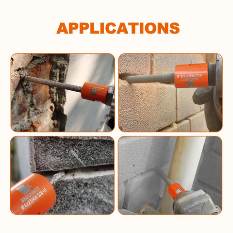 Beast Pro Grade Mortar Raking Bit With Five Sixteenths Inch Diamond Diameter And Four Inch Length for masonry applications