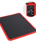 Heavy Duty Magnetic Tool Mat With PVC Coating Flexible 9.84 By 12.99 Inches Stays Put For Screwdrivers Wrenches Bolts And Small Parts In The Garage Or Shop Holds Tools Firmly Even On Tilted Surfaces, black