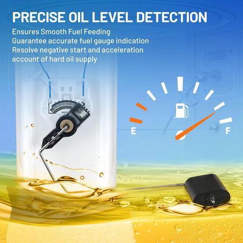 Reliable Electric Fuel Pump Assembly Replacement For Chrysler Pt Cruiser 2001 Through 2004 2.4L Engine showing oil level detection mechanism.