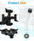 Top Manifold With Air Bleed Valve For Pentair FNS Plus De Pool Filter Systems Replaces V38 140 And 25357 600 000 with dimensions