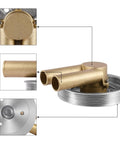 Raw Water Pump And Serpentine Belt Pulley For Boat Motors Featuring Tough Nsk Bearings, stainless hardware and gasket set, detailed view.