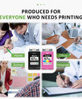 High Yield 67XL Black And Tri Color Ink Cartridge Two Pack For HP DeskJet And Envy Series.