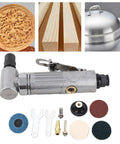 Hard As Nails Right Angle Air Die Grinder With 0.3 Hp Motor And Twenty Thousand Rpm Variable Speed Control For Seamless Metal Polish And Auto Body Grind Jobs with accessories