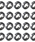 20 Sick Grade 6700 Zz Miniature Ball Bearings Crafted From Solid Chrome Steel With Protective Double Metal Shields For Straight Up Smooth Movement On Heavy Duty Power Tool Rigs Ready To Roll displayed in a grid arrangement.