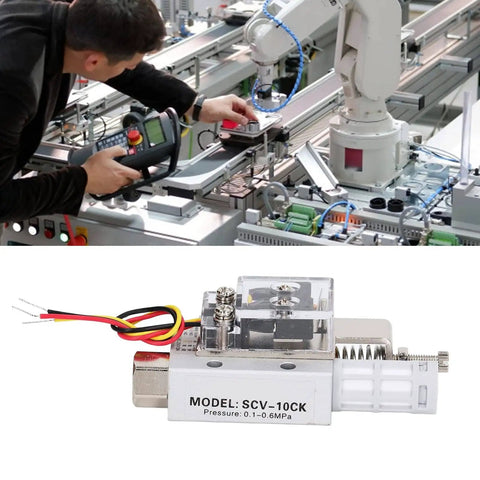 High Pressure Vacuum Generator Pneumatic Ejector With Aluminum Alloy Body And Female Thread in industrial automation setup