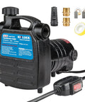 Water Transfer Pump, KITLUCK 120V 1/2 HP 1500GPH Cast Iron Portable Electric Utility Water Pump with accessories and ON/OFF switch