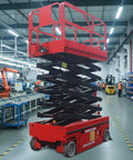 Heavy Duty Scissor Lift Platform For Smooth Station Connection And Quick Material Height Adjustment Transform Your Workshop Workflow While Safely Moving Big Loads With Zero Sweat Now in a factory setting.