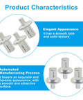 M5 7Mm Aluminum Core Rivets 100 Piece Pack Heavy Duty Drive Pins smooth silver finish, ideal for quick fixes and upgrades.