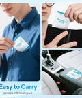 Hearing aid cleaning wipes, individually wrapped; kept in pocket, wallet, car console. Alcohol-free, 4.7 x 6 in, 200-ct