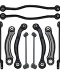 10 PC Rear Control Arms Kit For Chrysler 300 Dodge Charger Challenger Magnum in heavy-duty steel, complete set of control arms.