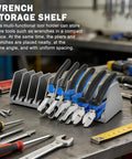 Two Pack 10 Slot Pliers Organizer Rack Set For Tools Drawer With Non Slip Rubber Base Extendable Modular Design For Wrenches Cutters And Hand Tools Grey Keeps Tools Neatly Organized And Grab And Go