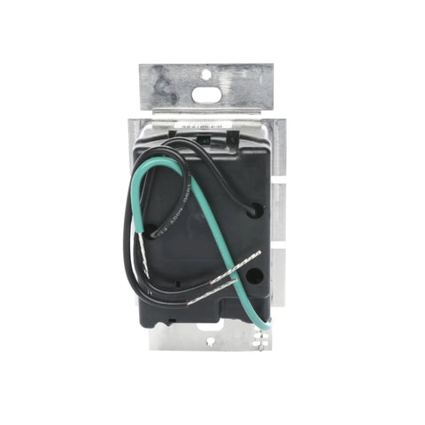 Slick Wireless Smart Dimmer Switch Plays Nice With Alexa Apple Home and Google Assistant Seamless Setup No Neutral Wire Required, detailed view of internal wiring.