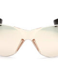 Built Tough Ztek Safety Glasses With IR Coated Clear Lenses And ANSI Z87 Certification, front view with rubber tips.