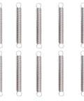 Premium 10 Pcs Dual Hook Tension Springs Stainless Steel Extension Springs for tough jobs and DIY repairs in a row.