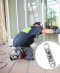 4 Pack Nylon Sliding Door Rollers With Double Bearing Patio Replacement Wheels Smooth Sash Track Pulleys shown with installation process.