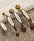 Antique Bronze Door Handles And Drawer Pulls For Kitchen Cabinets Vintage Cabinet Knobs Retro Furniture Hardware Easy To Install