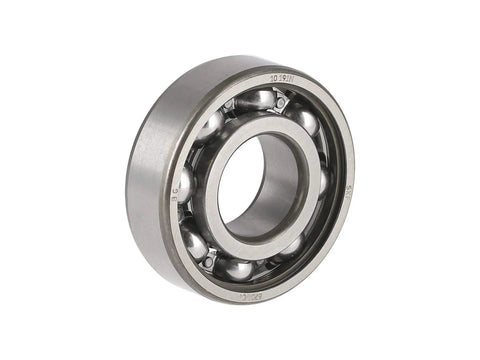 Pro Grade Deep Groove Ball Bearing 20X47X14Mm C4 Clearance for Motorcycle Moped Crankshaft features steel construction and precision ball design.