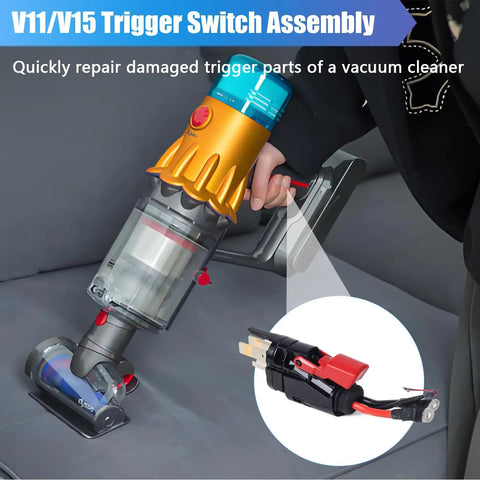 Trigger Switch Assembly For Dyson V11 And V15 Cordless Vacuum Cleaners Replacement Power Button Compatible SV15 SV17 SV22 SV28