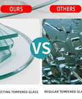 Comparison of Dang Solid Heavy Duty Tempered Glass Lazy Susan Turntable versus regular tempered glass durability.