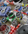Rock Solid Heavy Duty Spherical Roller Bearing 21317 E1 K Model Built Tough To Handle Rough Jobs 85X180X41mm laid out on display.