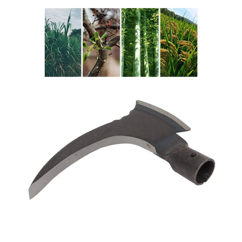 Double Sickle Garden Tool For Weeding And Pruning, High Manganese Steel Blade, Manual Weed Cutter with Heavy Duty Cutter Head