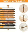 Heavy Duty Bronze Wood Deck Screw Set With Torx Drive For Furniture Fence And Decks 80-Piece Assortment cut through materials