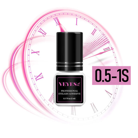 Extra Strong Lash Extension Glue 5ml For Pros Fast 0.5 To 1 Second Dry Time Black Adhesive With Up To 8 Weeks Hold For Semi Permanent Lash Extensions In Salons Lash Tech