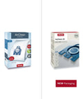 HyClean GN Vacuum Bags Compatible With Complete C2 C3 S8 S5 S2 Canisters Pack of 4 Bags And 2 Filters Slim Design With New Packaging