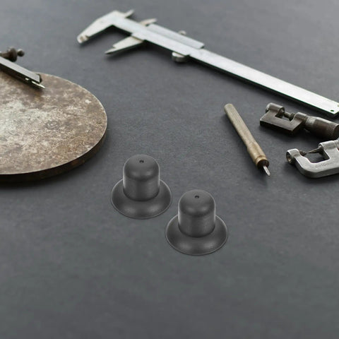 Get Your Patio Set Right With These Durable Black Plastic Umbrella Top Caps, Perfect Replacement Fit For Outdoor Beach Fishing Gear Offering Wind Resistance And Enhanced Stability For Easy Setup And Long Lasting Repair. black plastic umbrella top caps with tools on dark surface