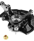 Built Rugged Front Wheel Hub And Bearing Assembly For 2005-2011 Toyota Avalon V6 Sedan detailed view of hub with bearing.