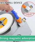 Straight Shooter Wet And Dry Bench Grinder Slick Finish Diamond Cutting Pads Heavy Duty Electric Polisher with water mill device.
