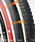 Rim Strip Protector For Road And Mountain Bikes, High Strength Nylon Anti Puncture Rim Liner, Universal Fit 20 24 26 27.5 29 700C