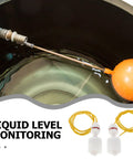 Liquid Level Sensor Float Switch For Water Tanks With Compact Design And High Sensitivity In PP Plastic Great For Water Treatment And Food Industries Low Power Operation Prevents Overflow And Dry Run installed in tank