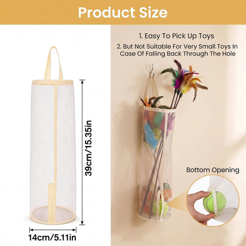 Round Hanging Mesh Sock Storage Bag With Nylon Pockets For Closet Door Organization And Dorm Room Essentials Quick Access Laundry Solution To Keep Your Socks Legit Neat And Pretty Dang Slick, 39cm x 14cm, transparent mesh.