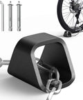 Premium Heavy Duty Badass Security Ground Anchor With Two Protected Expansion Bolts for secure locking of motorcycles and bicycles.