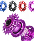 15T 16T 18T Single Speed Cogs Conversion Kit For Multi Speed Bikes To Dirt Jump BMX Aluminum Cassette With Spacer And Locking Ring 9mm Thick Base