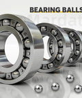 Boss Grade 620 Piece 304 Stainless Steel Ball Assortment Kit Featuring Six Kickass Sizes From Three Thirty Two Inch To One Quarter Inch ships in a heavy plastic container with bearing balls.