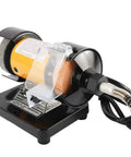 3 Inch All In One Handy Mini Bench Grinder Polisher With 31 Inch Flexible Shaft And Accessories, Variable Speed Dial 0 To 10000 RPM