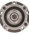 Rear Hub Bearing Assembly For 1997 To 2003 Bmw 540i showing top view with sealed ball bearings and 5 lug pattern.
