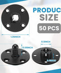 50 Piece Heavy Duty Panel Fasteners And Snap Clips For Boat Rv Wall Panels Rock Solid Mounting Hardware with size details