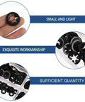 280 Pc Internal Tooth Lock Washers Set With Serrated Push On Locking Washers, manganese steel parts in packaging.