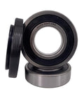 Heavy Duty Samsung Washer Bearing Kit DC62-00156A No Fuss Replacement For Wf393 Models showing two sealed steel ball bearings.