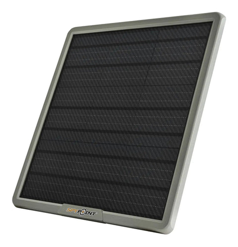All In One Solar Panel For Trail Cameras With Built In Lithium Battery And Plug And Play Setup Compact outdoor solar panel design.