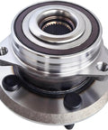 Durable Front Wheel Hub Bearing Assembly For Jeep Grand Cherokee 2011 2021 2Wd Oem Equivalent 513324 close-up view showing metal design and fittings.