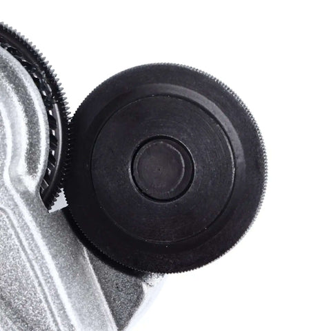 Close-up of Electric Drill Plate Shears Attachment cutting wheel, part of Sheet Metal Cutter DIY Tool for thin iron sheets
