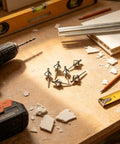 Heavy Duty Assorted Universal Blind Rivets Kit With 304 Stainless Steel Mandrels And Aluminum Caps on a workbench