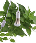 E26 E27 LED Light Socket With 5.9 Foot Extension Cord On Off Switch US Power Plug For Pendant Lighting Bulb Socket in greenery
