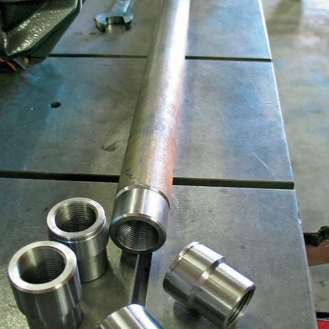 3/4 Inch Chromoly Heim Joint Kit 8 Piece Heavy Duty Suspension Assembly For UTV Rock Crawlers And Sand Rails with threaded adapters and rod.