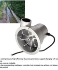 200W Micro Hydro Generator For Off Grid Power, Portable Water Turbine With Smart Controller, 12V/24V Output